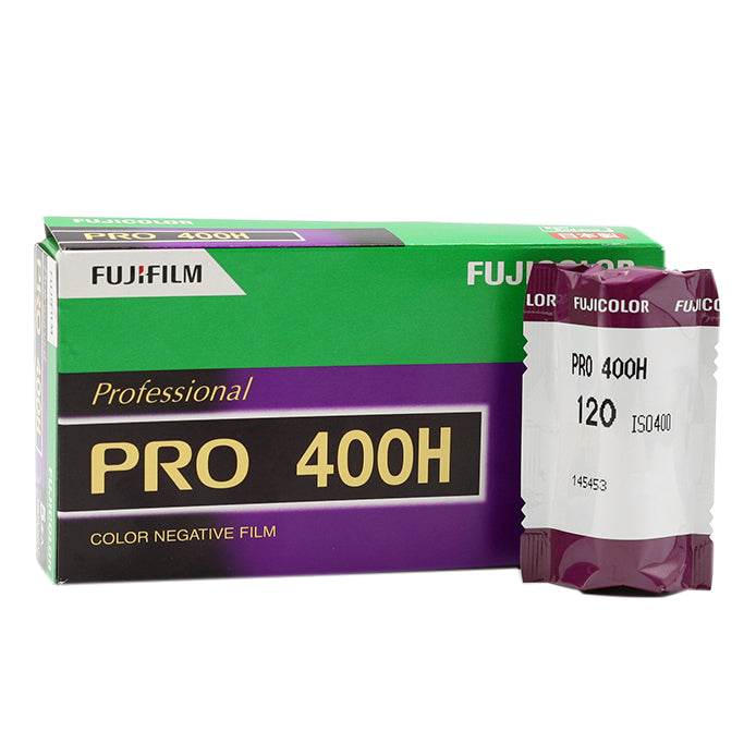 FUJIFILM Fujicolor PRO 400H Professional Color Negative Film 120