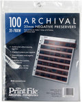 Print File Archival Storage Page for Negatives, 35mm 7-Strips of 6-Frames-Print File-shjcfilm.myshopify.com